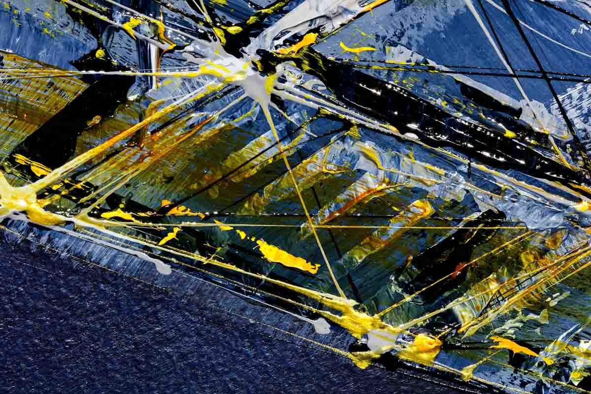 Manhattan Bridge - Original - SOLD by artist Simon Wright - Wyecliffe Galleries