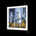 Manhattan Nights - Original - SOLD by artist Simon Wright - Wyecliffe Galleries