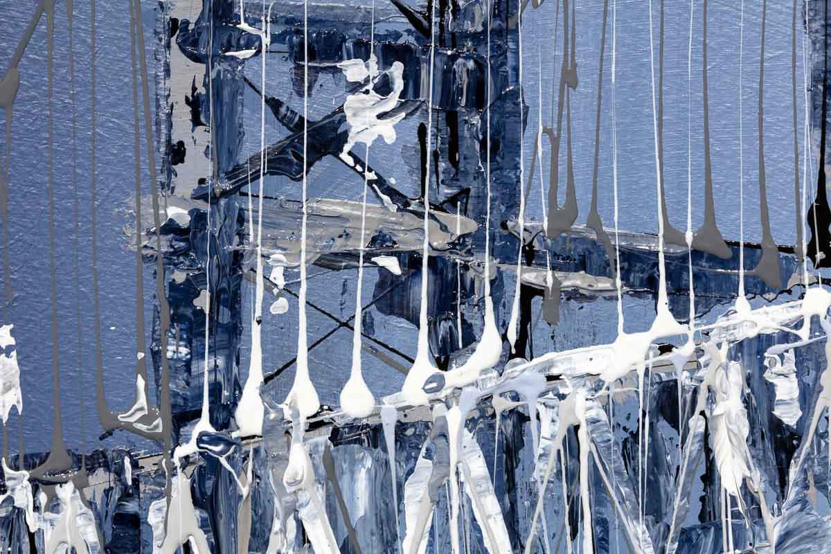 Manhattan Nights - Original - SOLD by artist Simon Wright - Wyecliffe Galleries