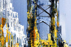 Manhattan Nights - Original - SOLD by artist Simon Wright - Wyecliffe Galleries
