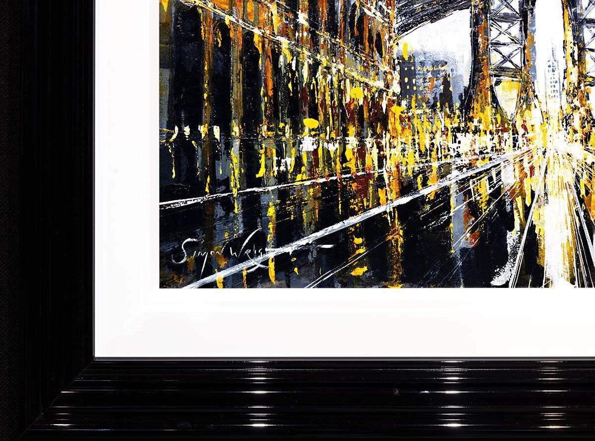 Manhattan - Original - SOLD by artist Simon Wright - Wyecliffe Galleries