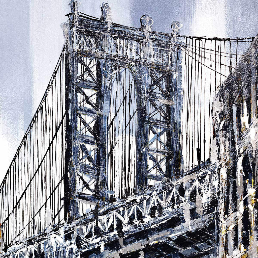 Manhattan - Original - SOLD by artist Simon Wright - Wyecliffe Galleries