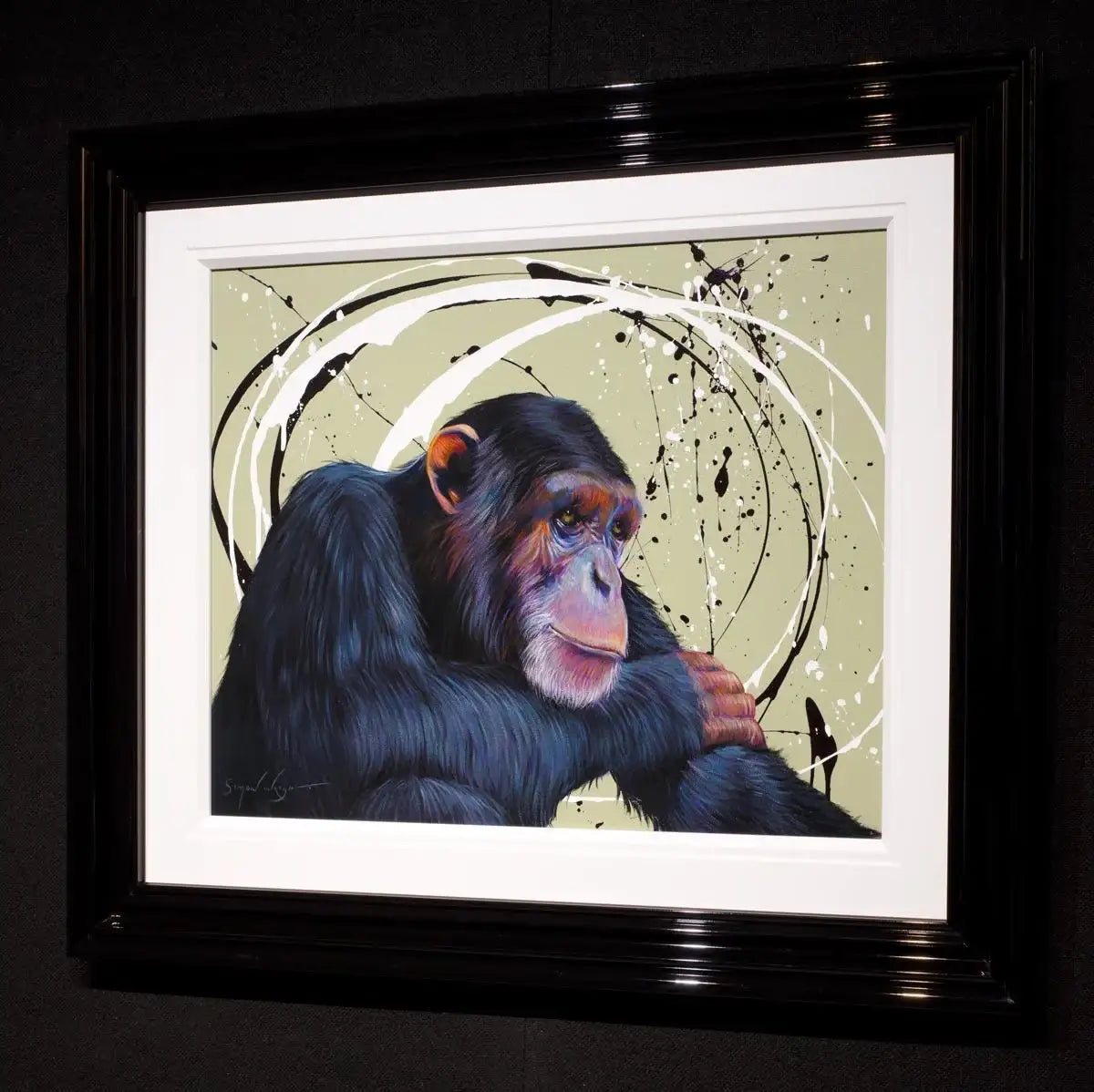 Marlo - Original - SOLD by artist Simon Wright - Wyecliffe Galleries