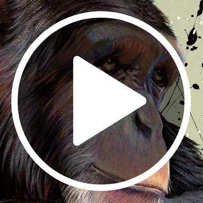 Marlo - Original - SOLD by artist Simon Wright - Wyecliffe Galleries