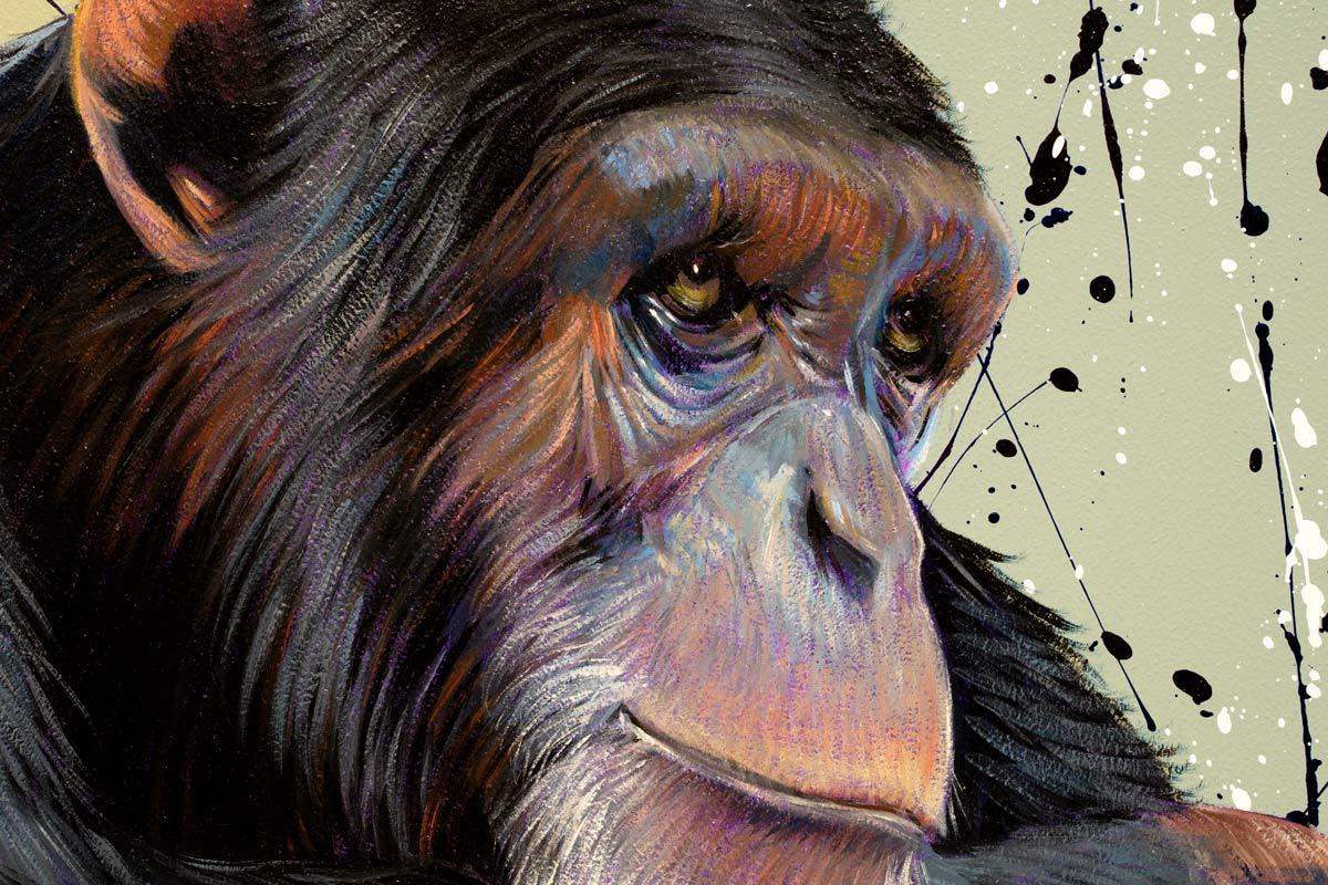 Marlo - Original - SOLD by artist Simon Wright - Wyecliffe Galleries