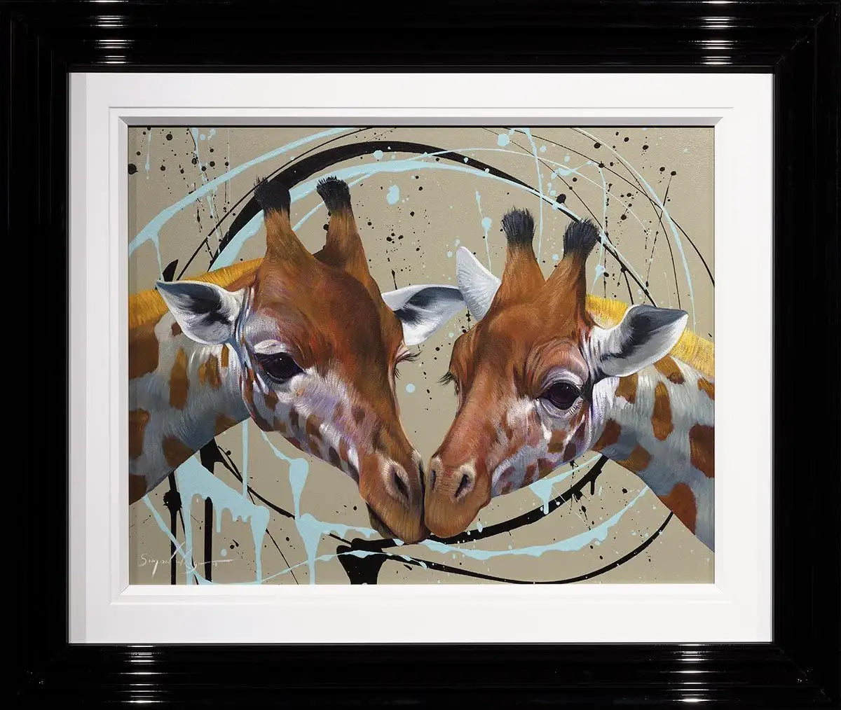 Me & You - Original - SOLD by artist Simon Wright - Wyecliffe Galleries