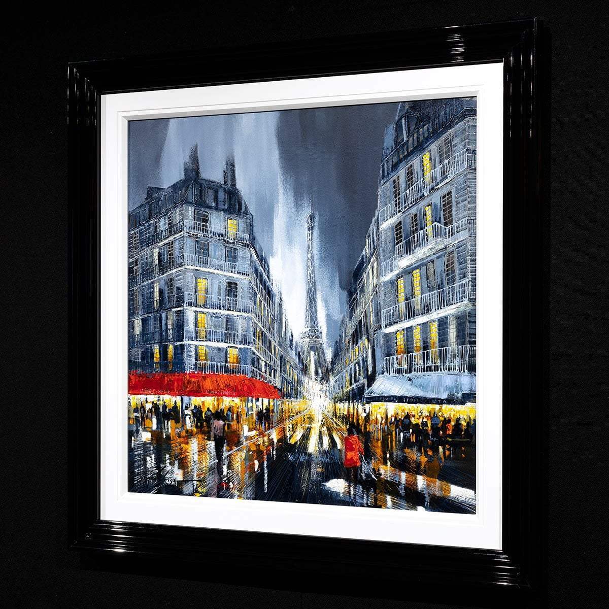 Meet Me In Paris - Original - SOLD by artist Simon Wright - Wyecliffe Galleries