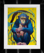 Monkey Business - Original - SOLD by artist Simon Wright - Wyecliffe Galleries