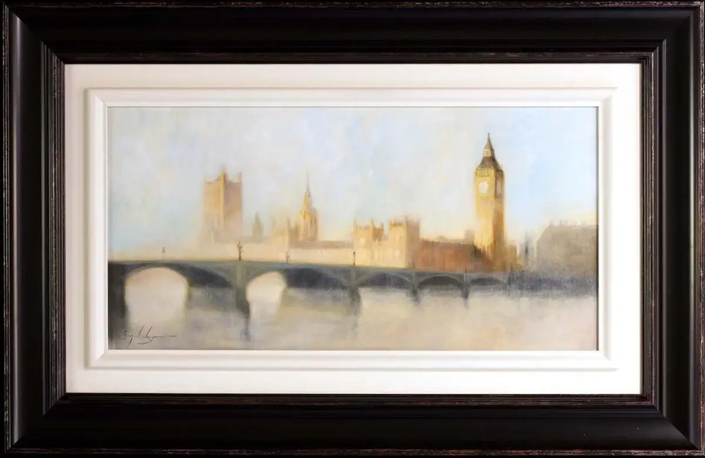 Morning Westminster - SOLD by artist Simon Wright - Wyecliffe Galleries