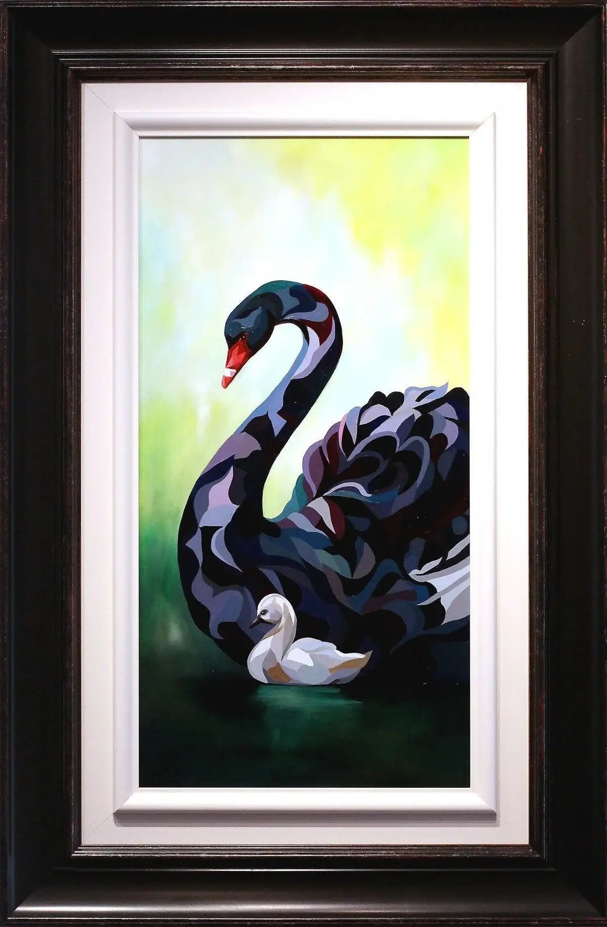 Mother & Child - SOLD by artist Simon Wright - Wyecliffe Galleries