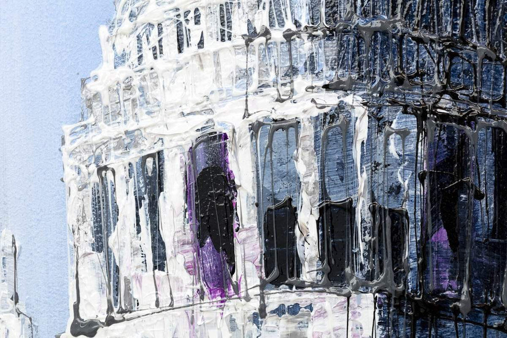 My City - Original - SOLD by artist Simon Wright - Wyecliffe Galleries