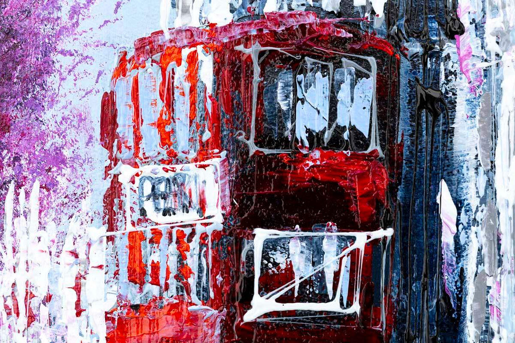 My City - Original - SOLD by artist Simon Wright - Wyecliffe Galleries