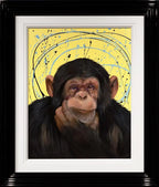 My Thinking Face - Original - SOLD by artist Simon Wright - Wyecliffe Galleries
