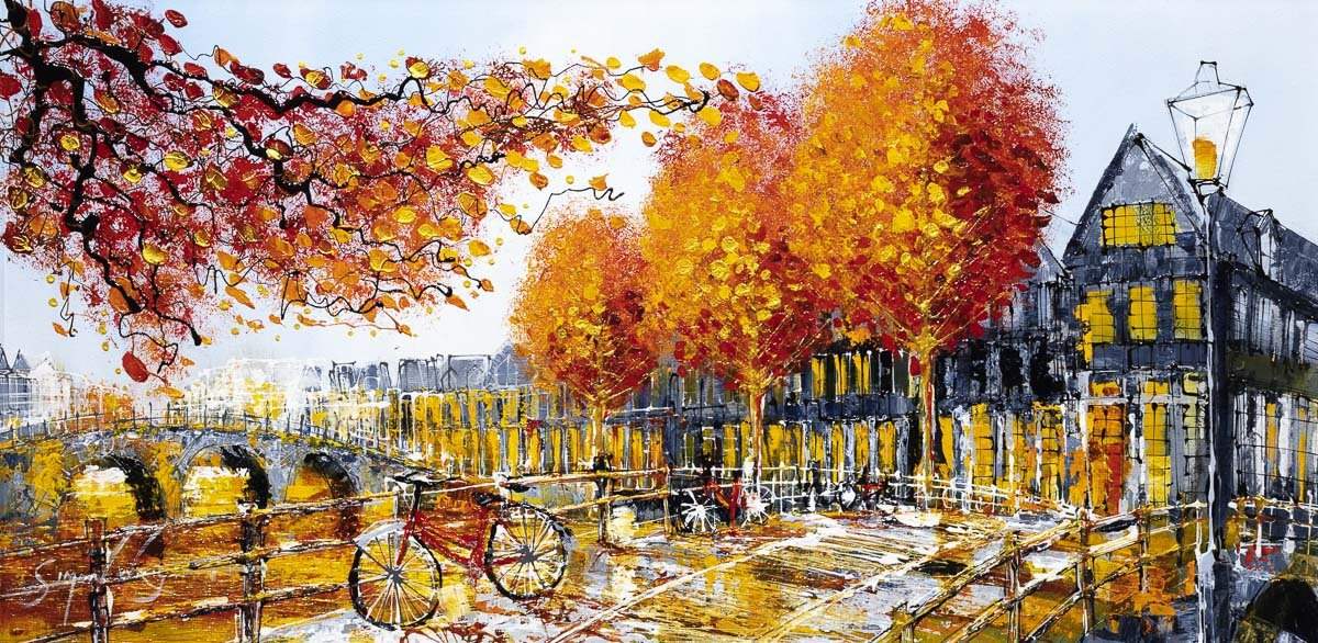 New Adventures - Original - SOLD by artist Simon Wright - Wyecliffe Galleries