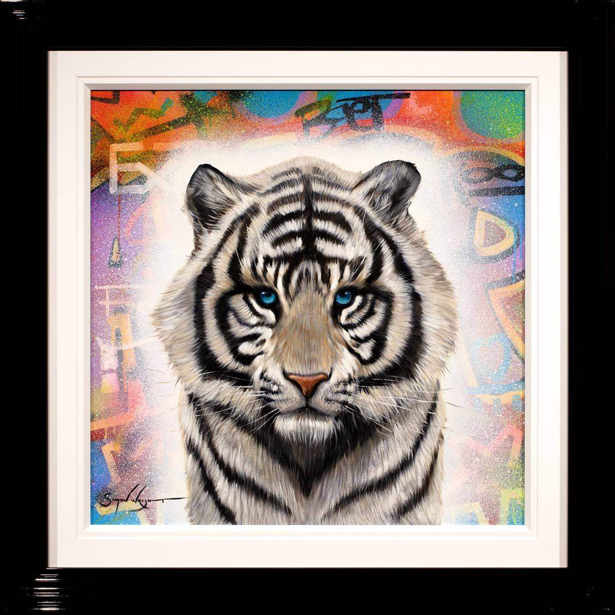New Cub on the Block - Original - SOLD by artist Simon Wright - Wyecliffe Galleries