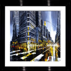 New York Night - Original - SOLD by artist Simon Wright - Wyecliffe Galleries