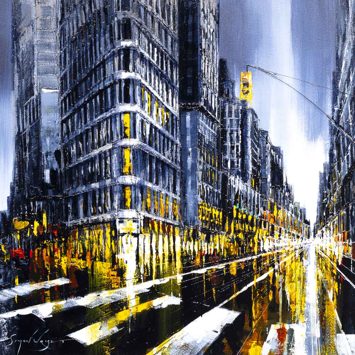New York Night - Original - SOLD