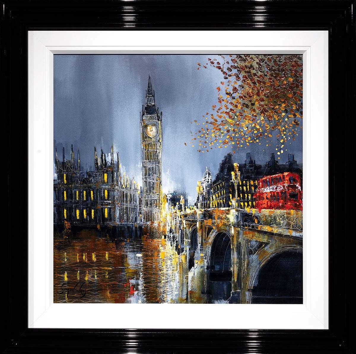 Night After Night - Original - SOLD by artist Simon Wright - Wyecliffe Galleries