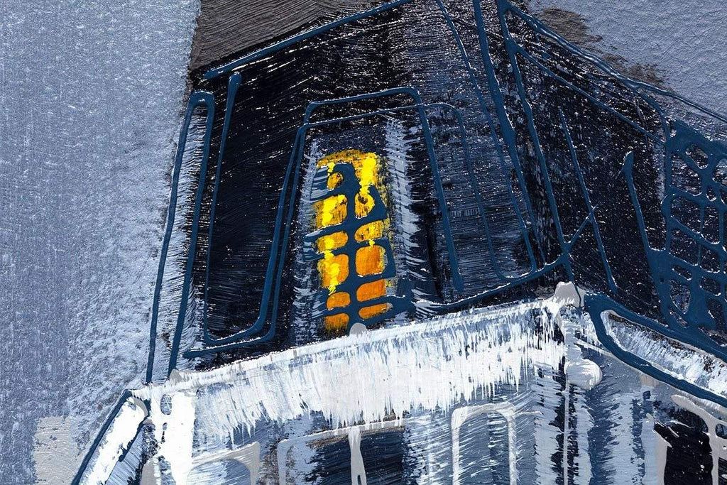 Nighttime Tour - Original - SOLD by artist Simon Wright - Wyecliffe Galleries