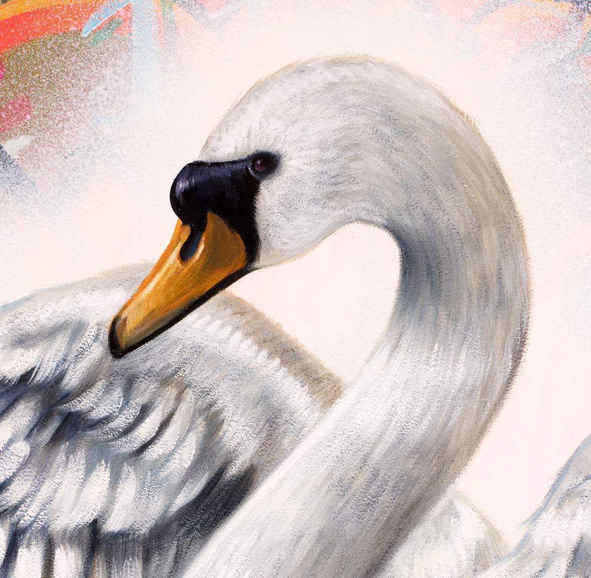 Now You See Me - Original - SOLD by artist Simon Wright - Wyecliffe Galleries