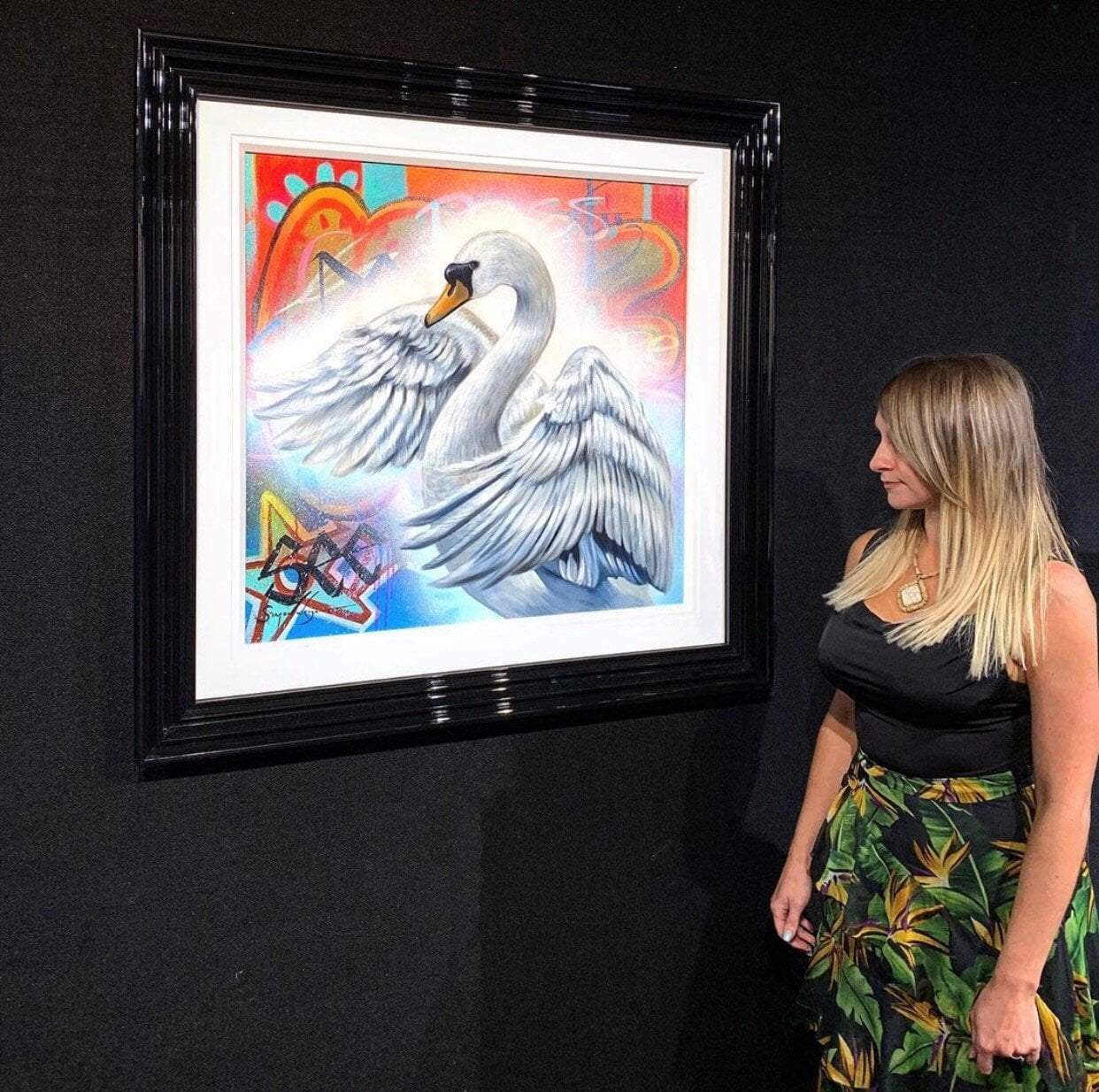 Now You See Me - Original - SOLD by artist Simon Wright - Wyecliffe Galleries