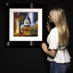 On my Way - Original - SOLD by artist Simon Wright - Wyecliffe Galleries