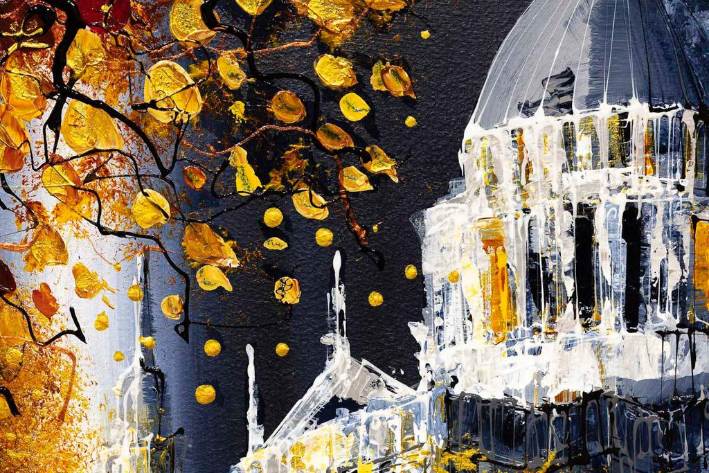 On my Way - Original - SOLD by artist Simon Wright - Wyecliffe Galleries