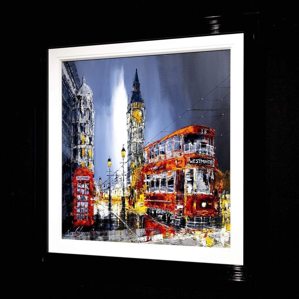 On Route - Original - SOLD by artist Simon Wright - Wyecliffe Galleries