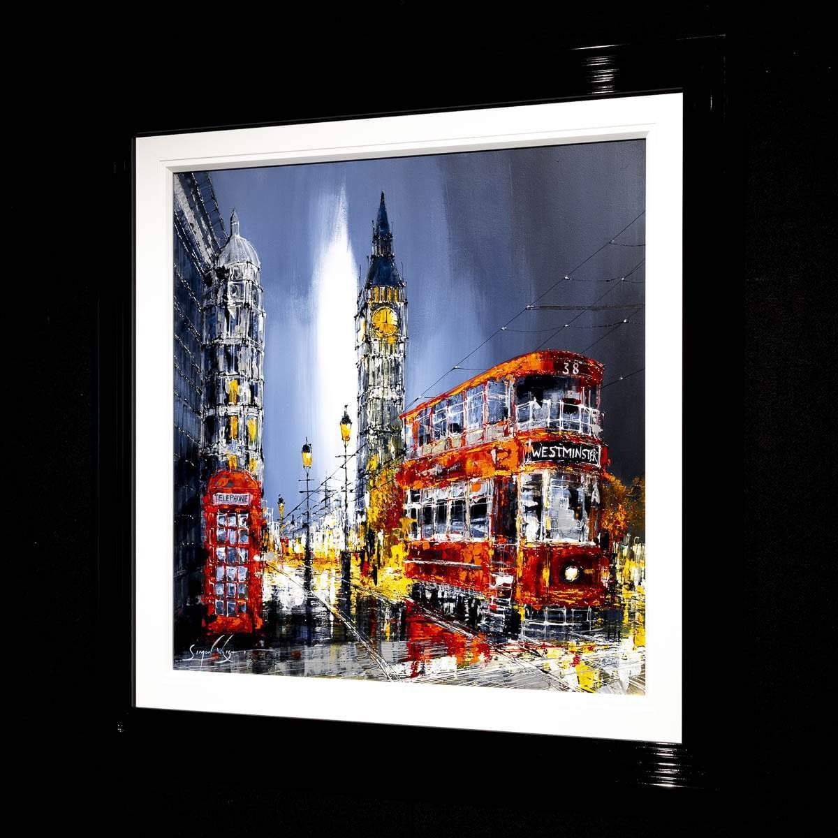 On Route - Original - SOLD by artist Simon Wright - Wyecliffe Galleries