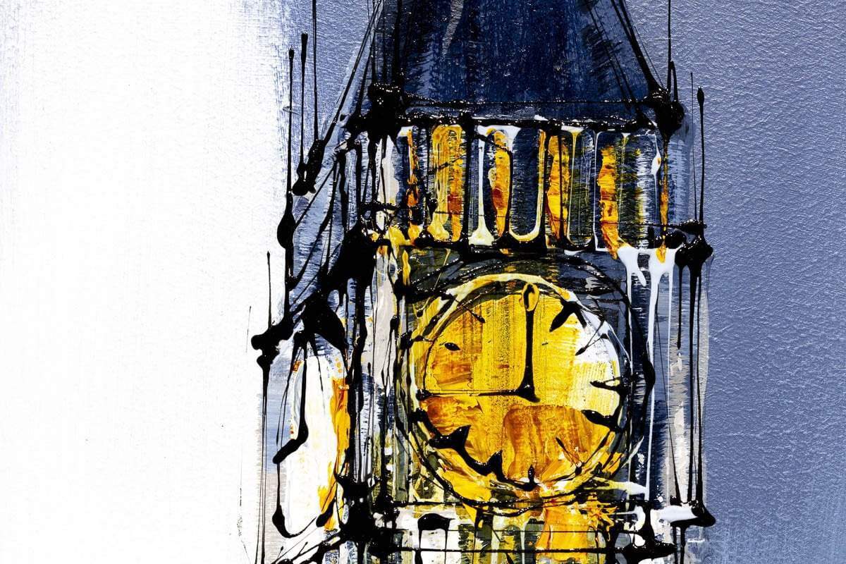 On Route - Original - SOLD by artist Simon Wright - Wyecliffe Galleries