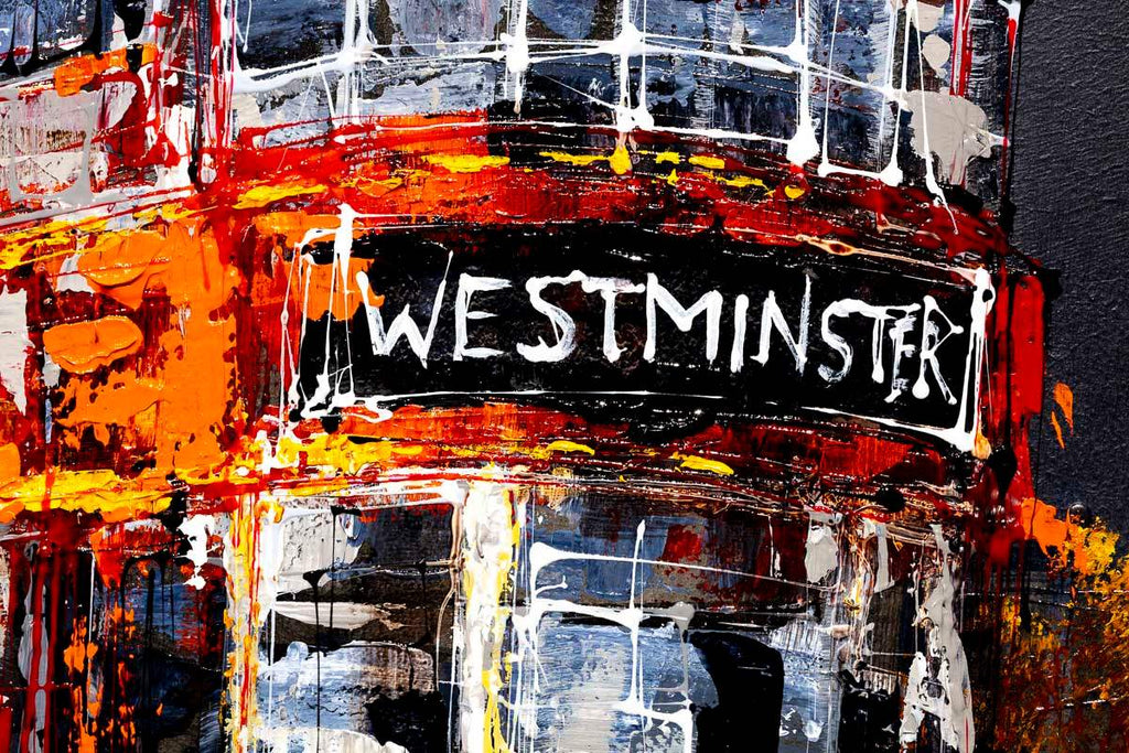 On Route - Original - SOLD by artist Simon Wright - Wyecliffe Galleries