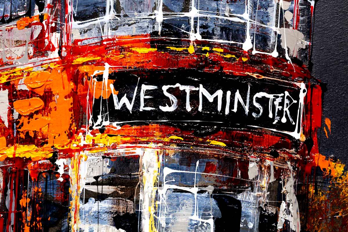 On Route - Original - SOLD by artist Simon Wright - Wyecliffe Galleries