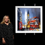 On Route - Original - SOLD by artist Simon Wright - Wyecliffe Galleries