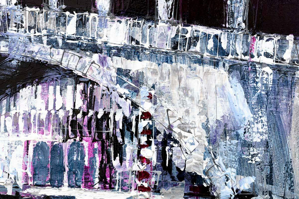 On the Canal - Original by artist Simon Wright - Wyecliffe Galleries