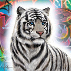 Panthera - Original - SOLD by artist Simon Wright - Wyecliffe Galleries