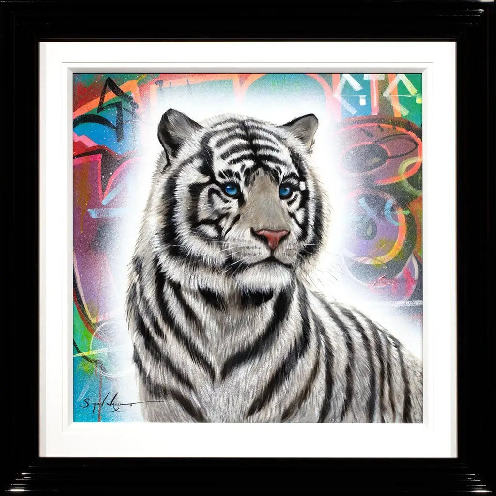 Panthera - Original - SOLD by artist Simon Wright - Wyecliffe Galleries