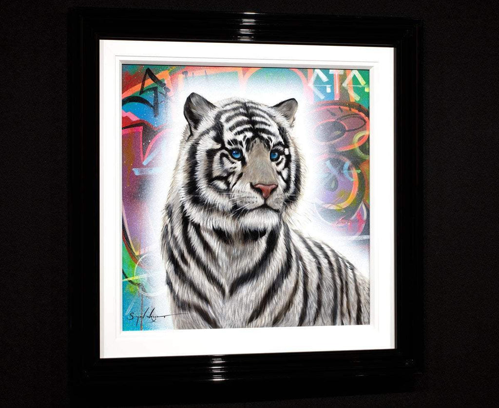 Panthera - Original - SOLD by artist Simon Wright - Wyecliffe Galleries