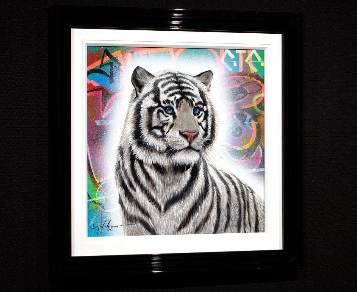 Panthera - Original - SOLD by artist Simon Wright - Wyecliffe Galleries