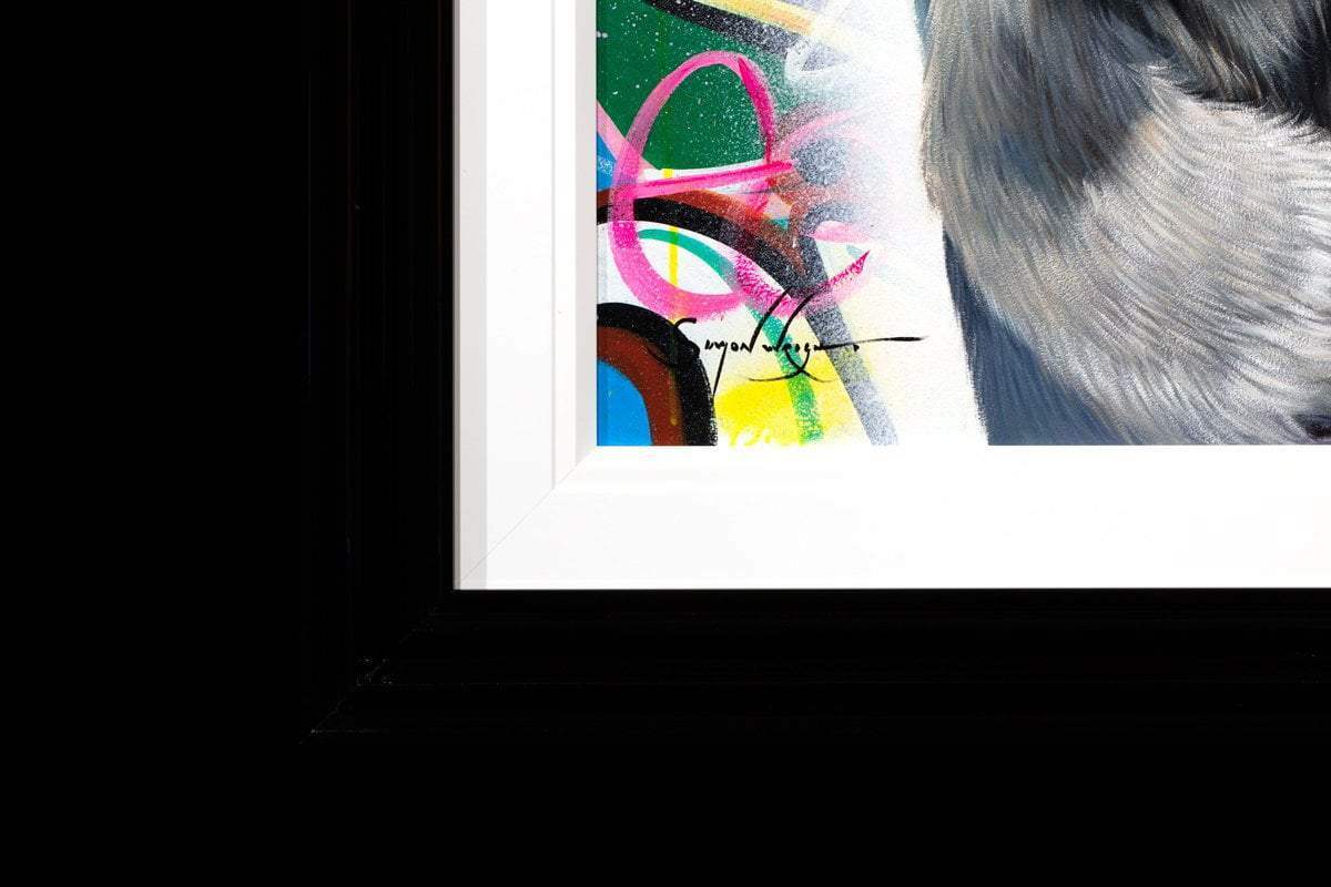 Panthera - Original - SOLD by artist Simon Wright - Wyecliffe Galleries