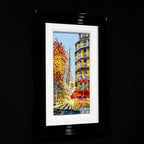 Paris in Autumn - Original - SOLD by artist Simon Wright - Wyecliffe Galleries