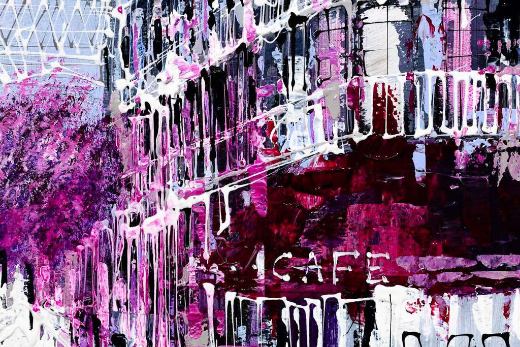 Beauty Of Paris - Original - SOLD by artist Simon Wright - Wyecliffe Galleries