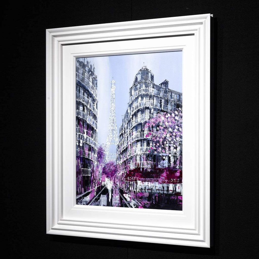 Beauty Of Paris - Original - SOLD by artist Simon Wright - Wyecliffe Galleries