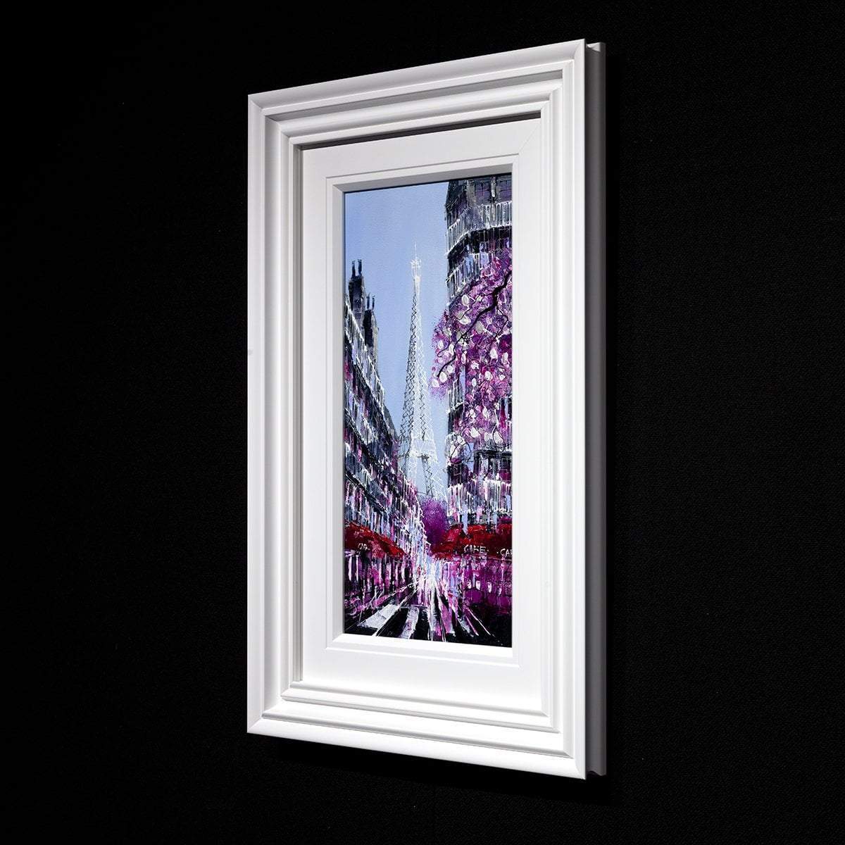 Paris in Bloom - Original Simon Wright Framed