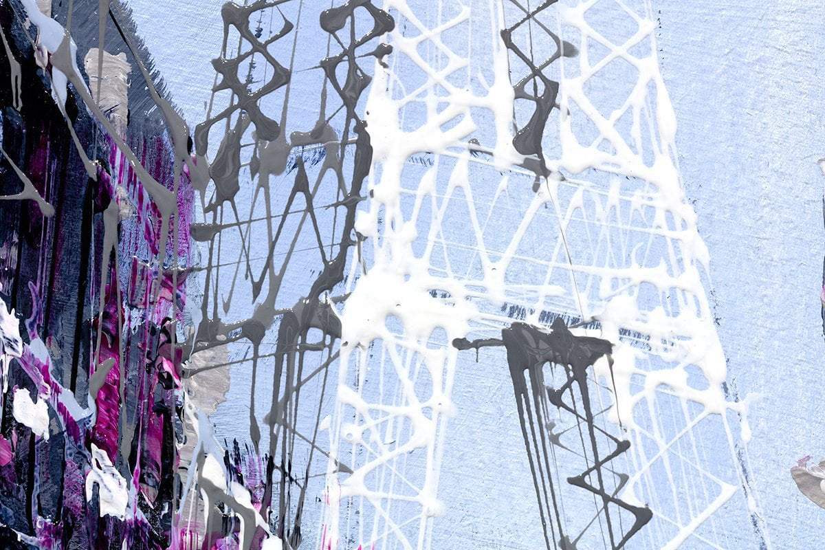 Paris in Bloom - Original - SOLD by artist Simon Wright - Wyecliffe Galleries