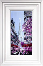 Paris in Bloom - Original - SOLD by artist Simon Wright - Wyecliffe Galleries