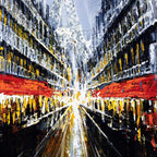 Parisian Nights - Original by artist Simon Wright - Wyecliffe Galleries