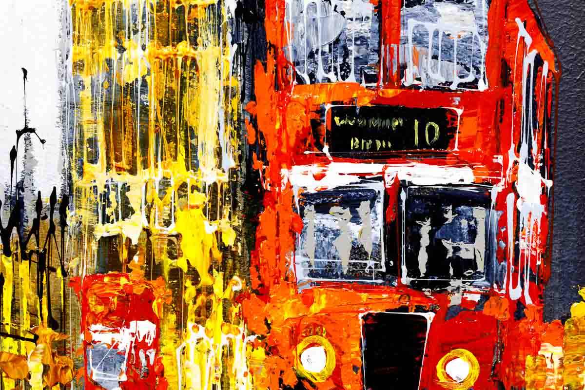 Passing Parliament - Original - SOLD by artist Simon Wright - Wyecliffe Galleries