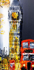 Passing Parliament - Original - SOLD by artist Simon Wright - Wyecliffe Galleries