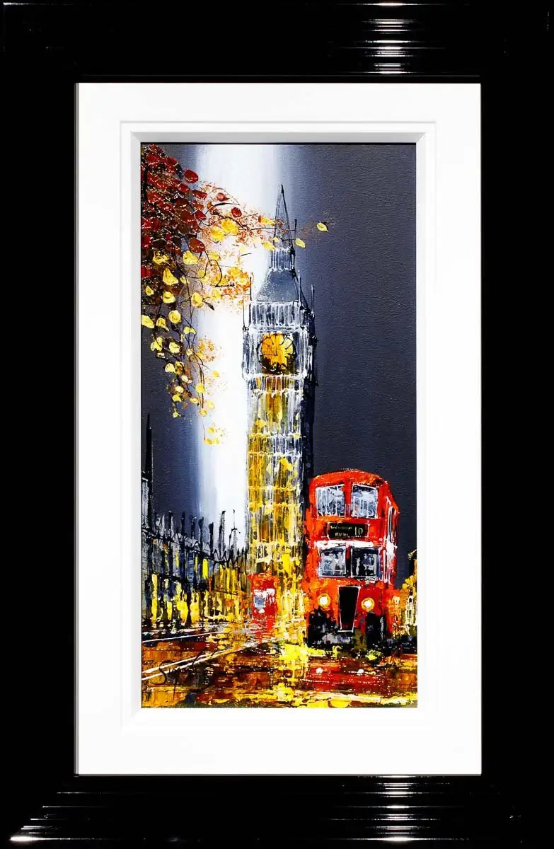 Passing Parliament - Original - SOLD by artist Simon Wright - Wyecliffe Galleries