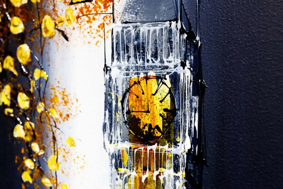 Passing Parliament - Original - SOLD by artist Simon Wright - Wyecliffe Galleries